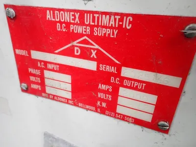 Used ALDONEX INC 0212200 DC Power Supplies Ohio US | HGR 24 #1186298