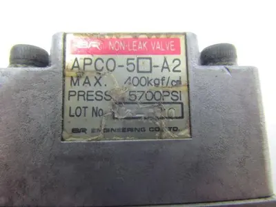 Used APCO _UNKNOWN_ Parts (Hydraulics and Pneumatics) | Arrow Industrial #636717