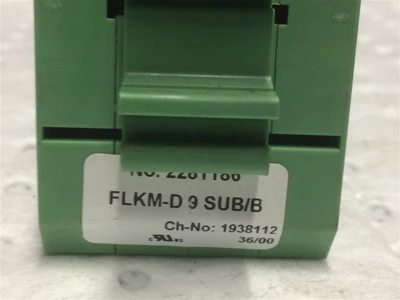 USED VARIOUS FLKM-D 9 SUB/B-