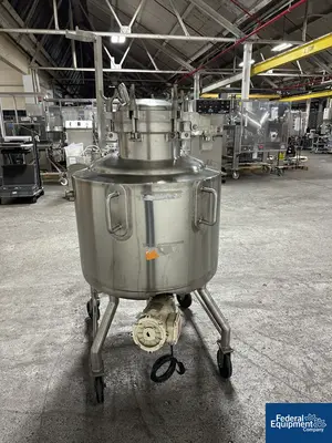 USED Northland 40 Gal Northland Jacketed Receiver Tank, 316 S/S, 55/70#