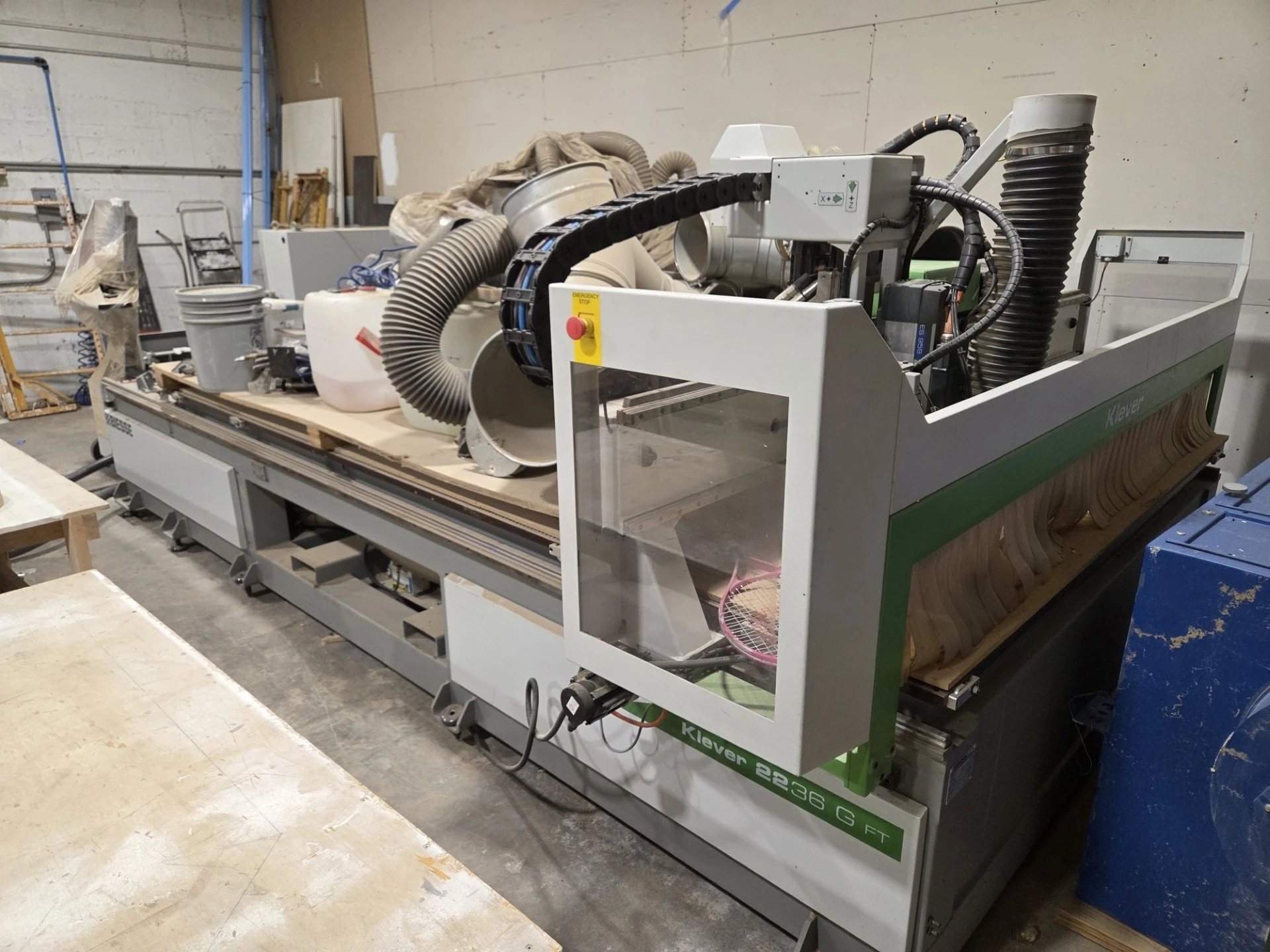 Used 2018 BIESSE KLEVER 2236 G FT CNC ROUTER CNC Routers North Carolina US | CAROLINA MACHINERY SALES #1354146