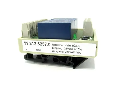 NEW WIELAND 99.812.5257.0 RELAY MODULE 9981252570