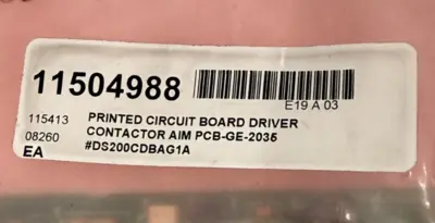 NEW GENERAL ELECTRIC DS200CDBAG1A