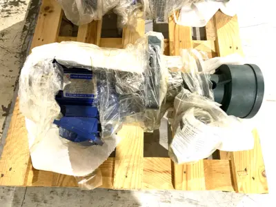 USED SUPER PUMP ELECTRIC POWERED PUMP, AEVF 3-PHASE INDUCTION MOTOR