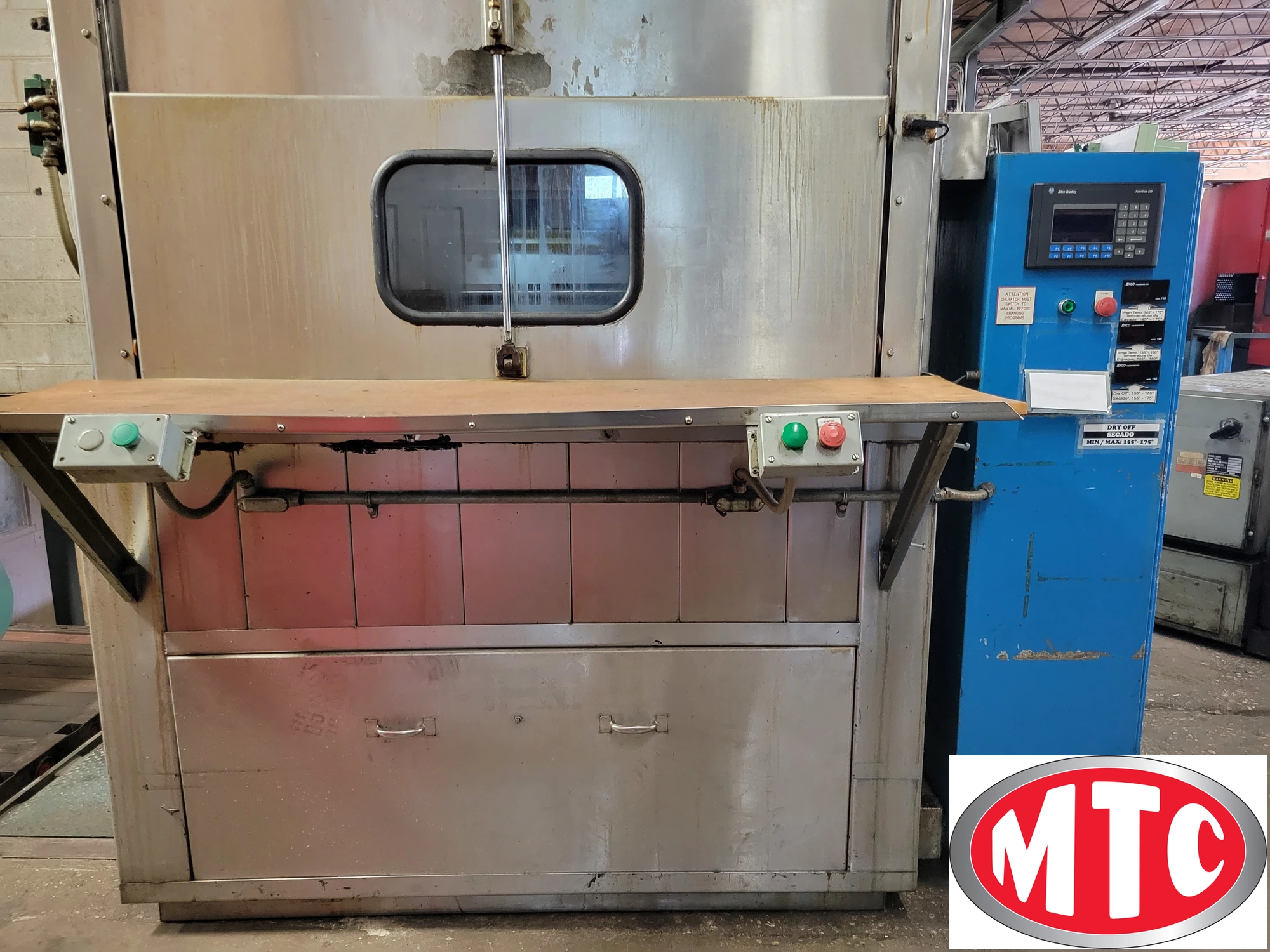 FMT Immersion Aqueous parts washer with kadon baskets