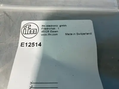New | in-Stock 2024 IFM ELECTRIC E12514 Electrical Fittings Ohio US | HGR 24 #1545355