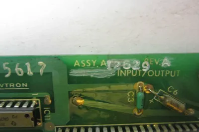 AVTRON A12629 INPUT/OUTPUT MODULE REV. A
