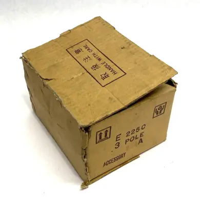 USED TOSHIBA NO-FUSE CIRCUIT BREAKER 3-POLE 225A