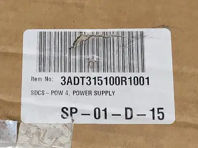 NEW ABB 3ADT315100R1001