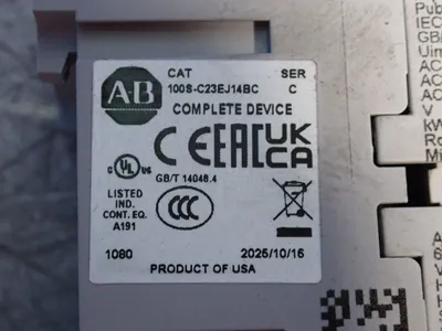 Used 2025 ALLEN BRADLEY 100SC23EJ14BC PLC Contactors Ohio US | HGR 24 #1134578