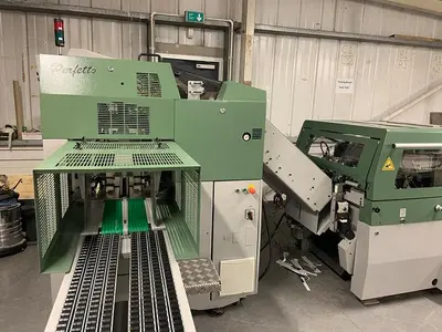 USED 2007 MULLER MARTINI BRAVO PLUS AMRYS FULLY AUTOMATED SADDLE STITCHER