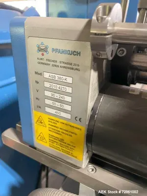 Used PFANKUCH VP 7506-2 Horizontal Side Sealers Illinois US | Aaron Equipment #87220
