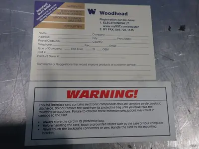 NEW WOODHEAD SSTDHPPCI