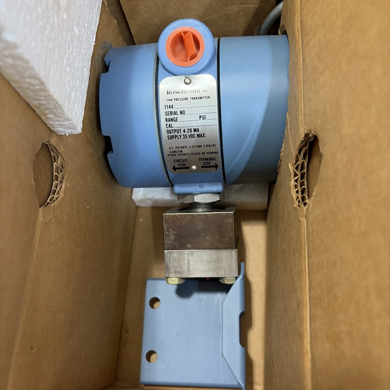New | in-Stock Rosemount 1144G6000A22 Valves/Fittings Indiana US | J&J Industrial Supply #1229774