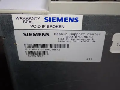 USED SIEMENS 6SN11231AA010FA1