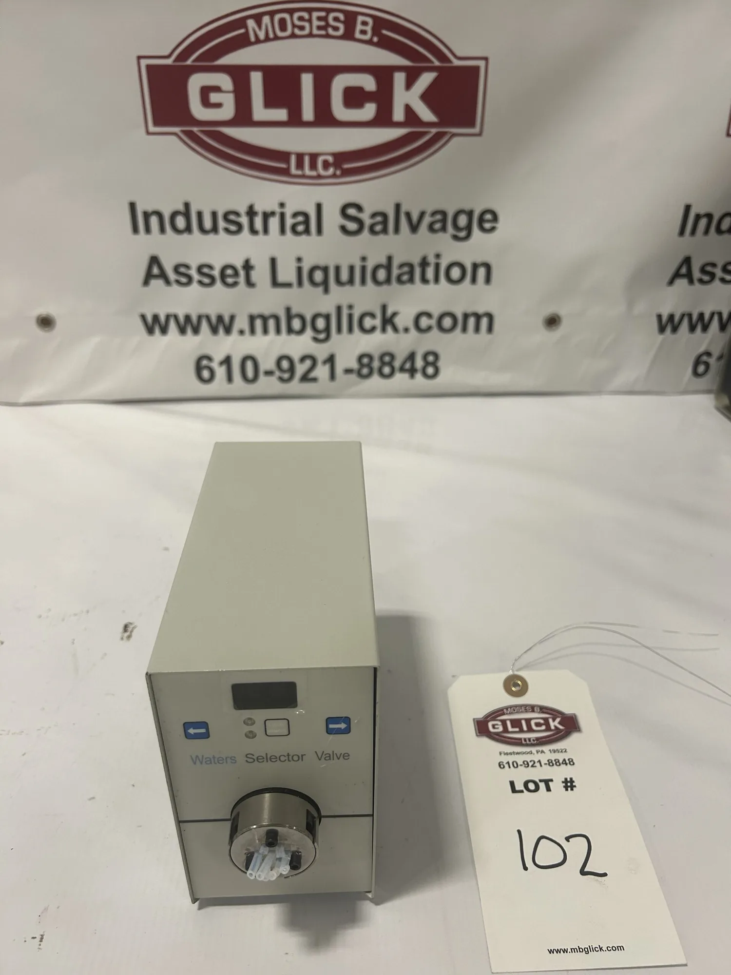Waters EV100-106-WA HPLC Column Switcher/Selector Valve