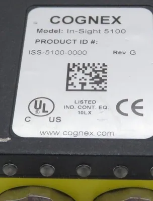 USED COGNEX ISS-5100-0000 IN SIGHT CAMERA 800-5834-1F REV.G ISS51000000