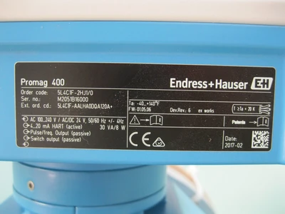 NEW Endress+Hauser 5L4C1F-AALHA0DQA120A