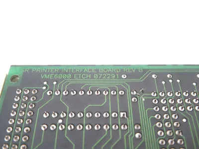 USED COMPUTER POWER GROUP VME6000 PRINTER INTERFACE BOARD REV B