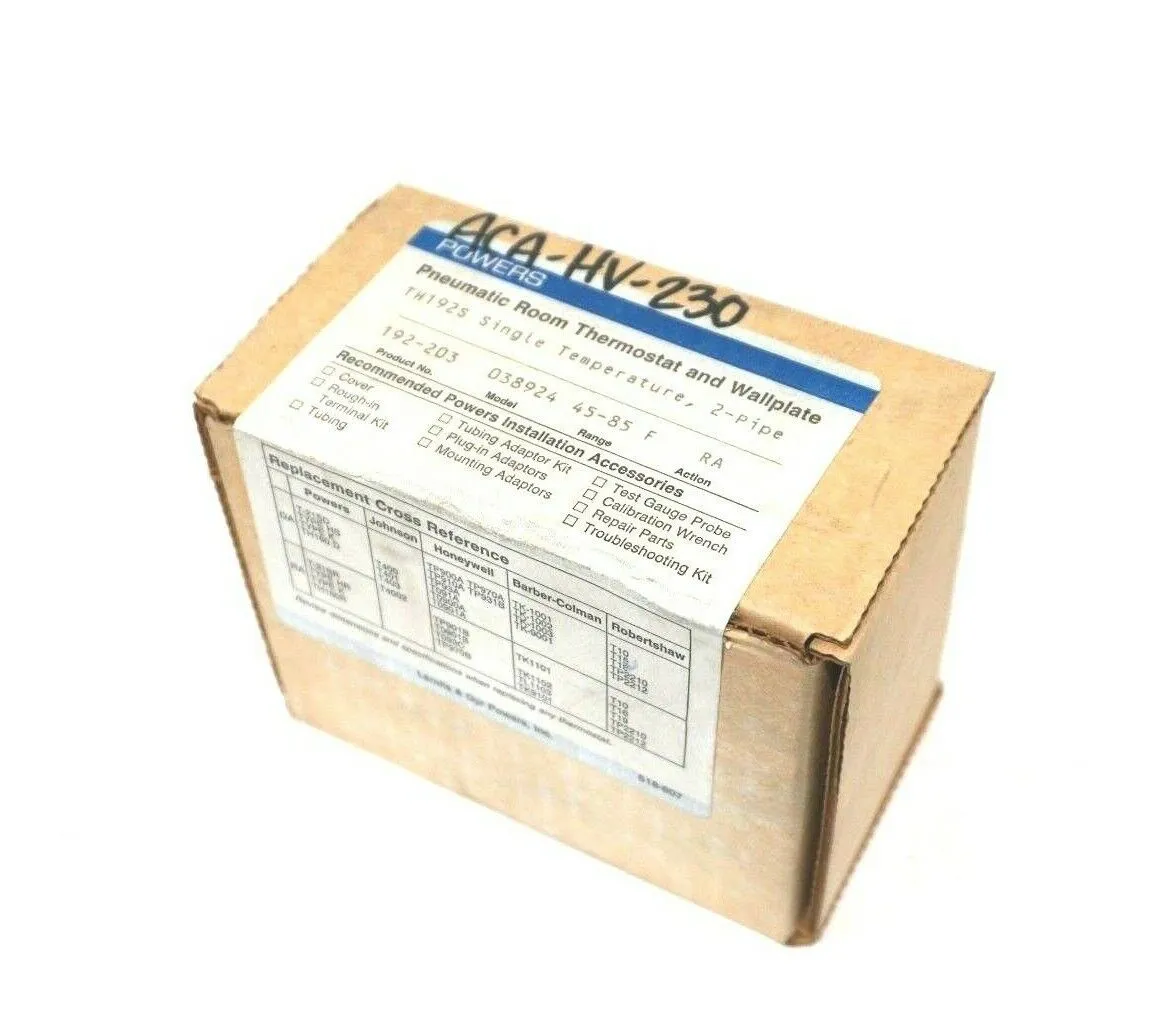 NEW POWERS LANDIS & GYR 038924