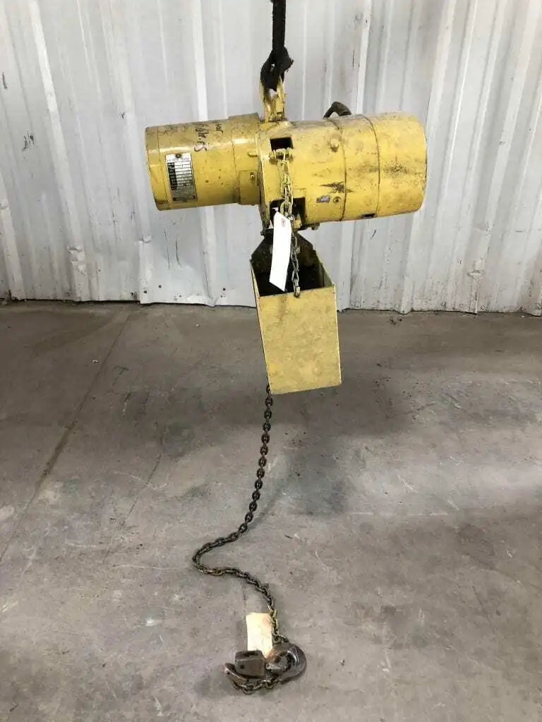 Budgit 113452-5 10ft 1/2 Ton Electric Chain Hoist 16FPM -Parts/Repair