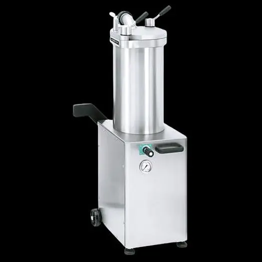 Trento 48 lb (22 kg) Hydraulic Piston Sausage Stuffer Stainless Steel – 208V, 3Ph, 1100W/1.5HP -SEE VIDEO