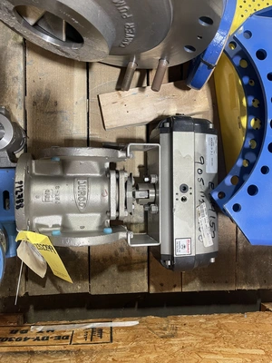 Durco 3 Way Valve size 3" Stainless Steel Valve New Storeroom Spare