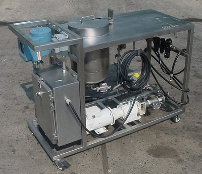 USED DELTA GROUP MIX-METERING SYSTEM JI-7 DELIVERY CART