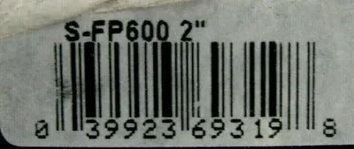 NEW NIBCO S-FP600 BALL VALVE 2" SFP600