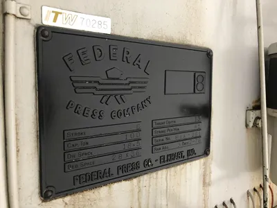 USED 1976 FEDERAL FEDERAL 8 PRESS