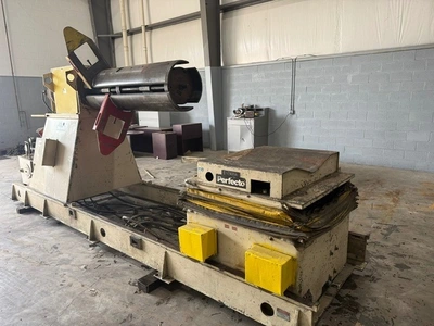 PERFECTO 48" x 20,000Lb Mandrel Uncoiler & Coil Car Uncoilers and Recoilers | Midwest Machinery, LLC (1)