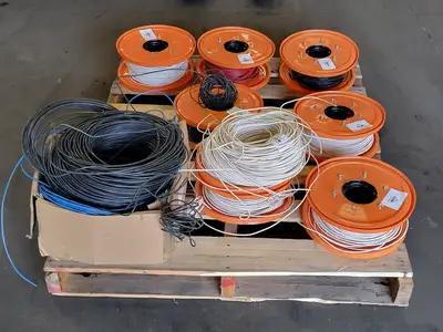 RW90 Cable Wire 12AWG 1/C 600V Black/Red/White/Blue (1 Skid)