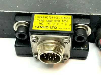 USED FANUC LINEAR MOTOR MAGNET PLATE W/ POLE SENSOR