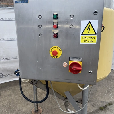 600L S/S JKTD vertical Anchor paddle mixer