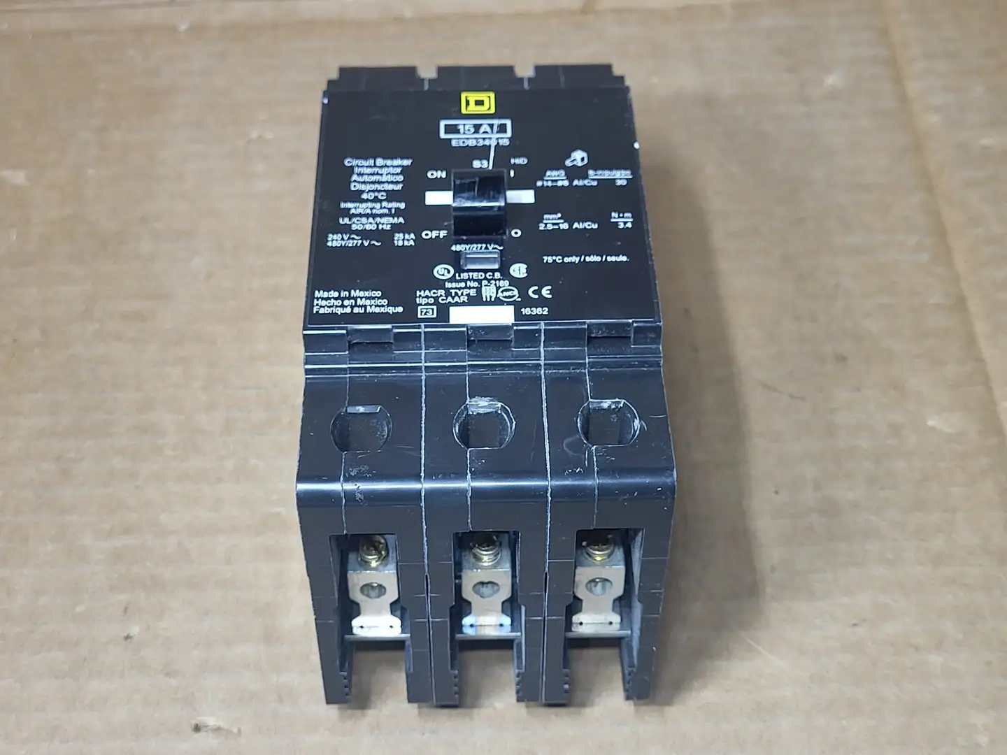 NEW SQUARE D EDB34015