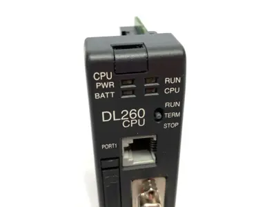 USED AUTOMATIONDIRECT DIRECTLOGIC DL205 CPU, 15.8K WORDS LADDER MEMORY