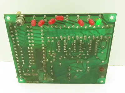 Static Control Systems LED6+1M M081/1 SCS Circuit Board PCB 110 VAC 6 Led Relay