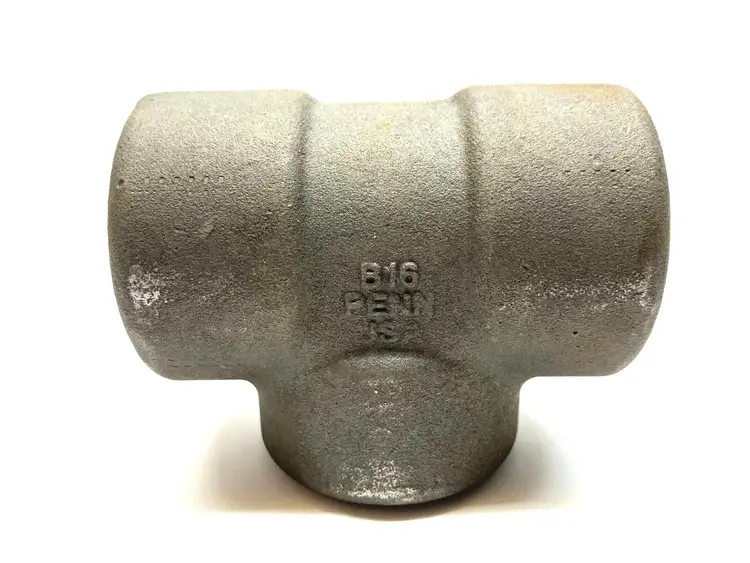 New | in-Stock PENN THREADED PIPE REDUCING TEE 2000 LBS FORGED STEEL Valves/Fittings | Maverick Industrial Sales #1104029