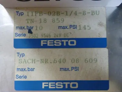 USED FESTO IFB8-02
