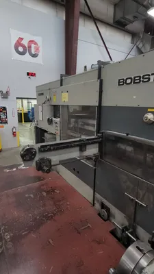 USED 1985 BOBST Autoplaten SP 142E