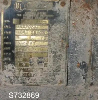 Pump, Centrif., 5 HP, Viking, C/st, Jkt, 2-1/2 HP #S732869