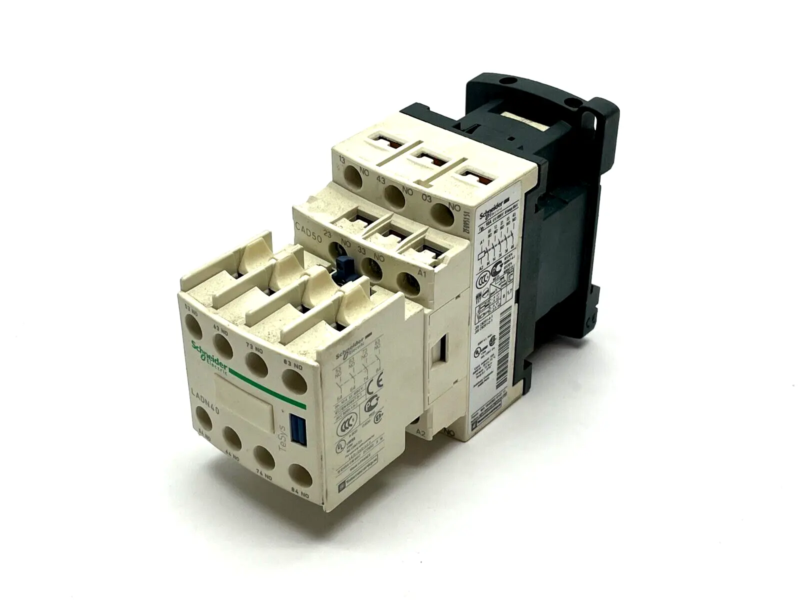 Used Schneider Electric CAD50G7 PLC Contactors Michigan US | Maverick Industrial Sales #1395843