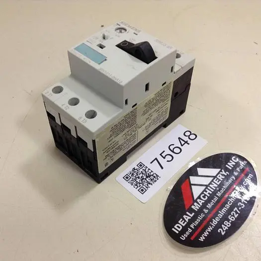Used SIEMENS 3RV1011-0HA10 Circuit Breakers Michigan US | Ideal Machinery #705682