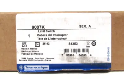 NEW TELEMECANIQUE 9007K LIMIT SWITCH
