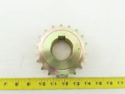 12B19T 4-7/8" OD 19 Teeth 45mm Finished Bore Chain Drive Sprocket