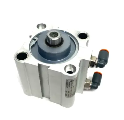 Used Metal Work Pneumatic Compact Pneumatic Cylinder, 050 Bore, 0025 Stroke, SSCY Pneumatic Cylinders Michigan US | Maverick Industrial Sales #1393468