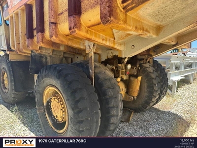 Used 1979 CATERPILLAR 769C Dump trucks California US | Proxy Equipment #1388951