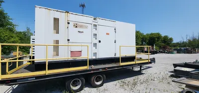 USED PERKINS 475KW TRAILER MOUNTED DIESEL GENERATOR