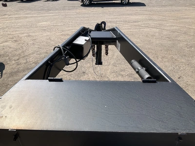 2001 Towmaster TG-20 Equipment Trailer Flat Bed Trailer