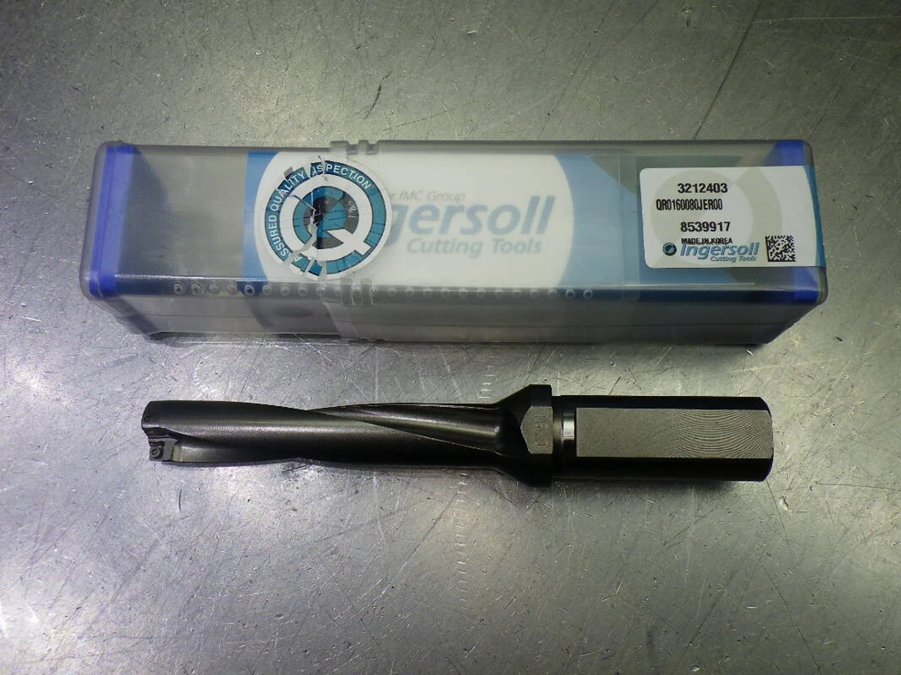 Ingersoll 16mm Coolant Thru 5xD Drill 25mm Shank QR0160080JER00 (LOC775)